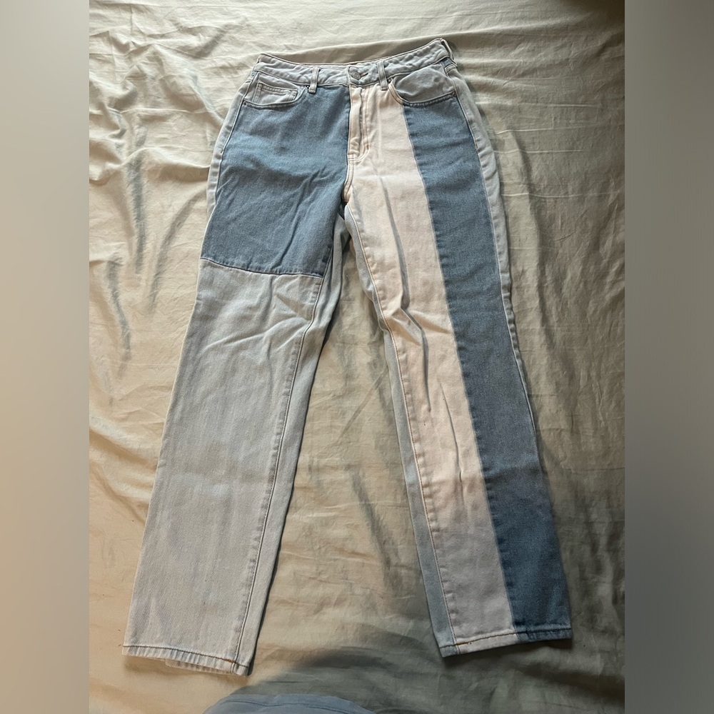 pacsun patchwork jeans size 26